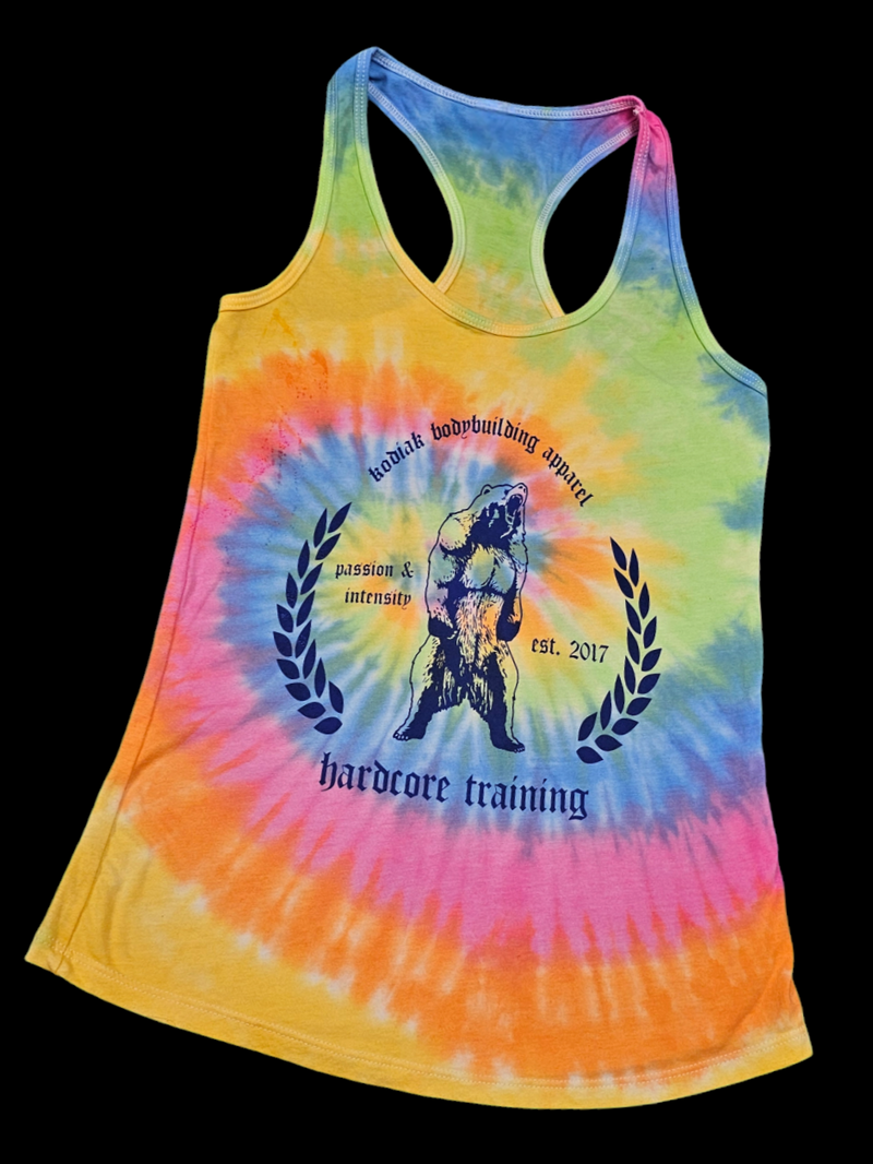Ladies Tie Dye Tank (SM) – Kodiak Bodybuilding Apparel