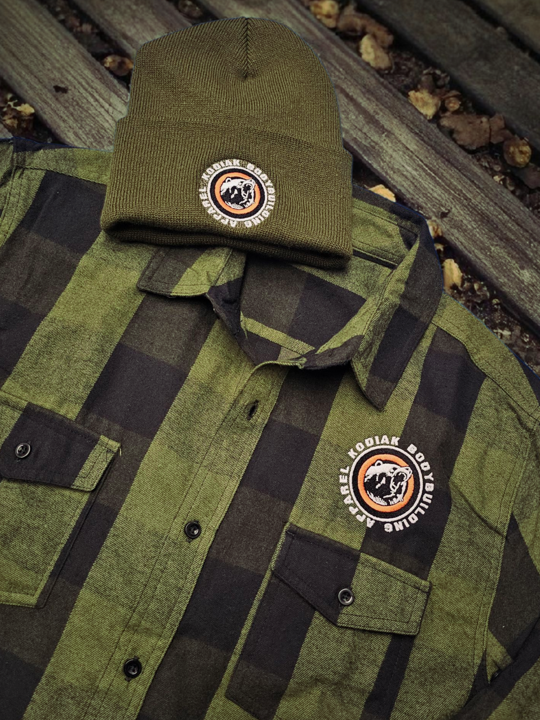 Anabolic Flannel (Green Nightmare)