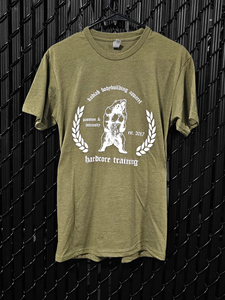 Train Hard Die Strong Supersoft Tee (Military Green)