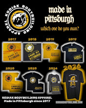 Made in Pittsburgh Anniversary Triblend Tee (Vintage Black)