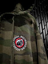 Premium Camo Zip Hoodie - Train Hard Die Strong