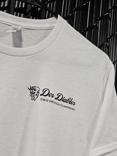 Dos Diablos Standard White Tee