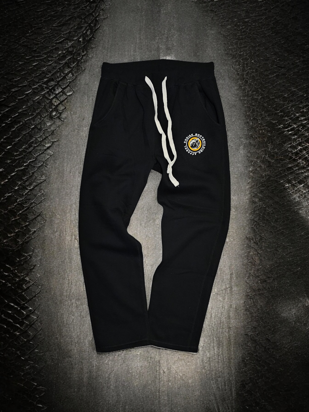 Kodiak Bodybuilding Fleece Sweatpants - Black (XL, 2X)