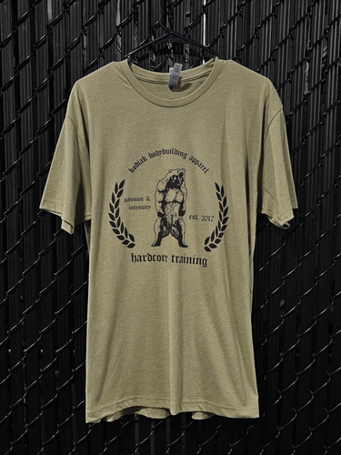 Hardcore Training Tee (Military Green)