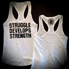 Struggle Develops Strength Ladies Tank